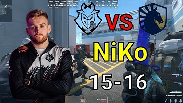 CS2 G2 NiKo VS Liquid Nuke POV (15-16)  | CS2 NiKo POV DEMO May 30, 2024