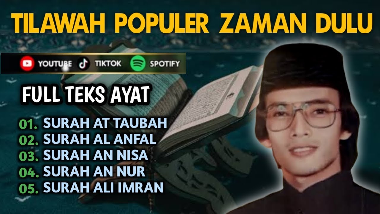 FULL TILAWAH KH MUAMMAR ZA PALING POPULER ZAMAN DULU || FULL TEKS AYAT
