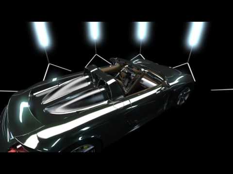 SOLIDWORKS Visualize Porsche Carrera GT Animation