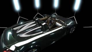 SOLIDWORKS Visualize Porsche Carrera GT Animation