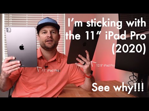 Comparing the 11 vs 12.9 inch iPad Pro 2020 - Unboxing, Review, & Comparison