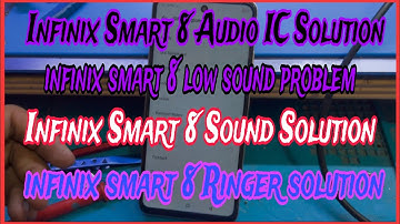 Infinix Smart 8 Sound Problem / Infinix Smart 8 Low Sound Problem / Infinix Smart 8 Sound Jumper