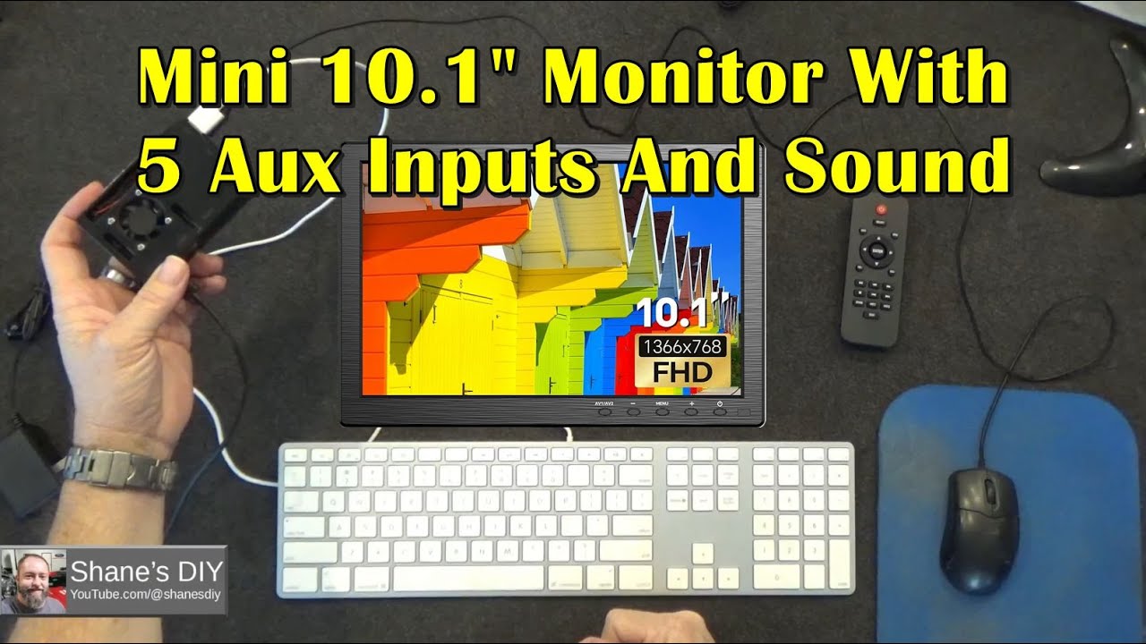 Budget Monitor With Big Features, Eyoyo EM101AD