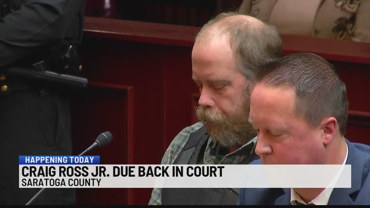 Craig Ross Jr. due back in court today