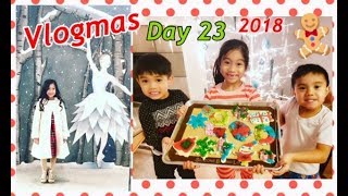 Vlogmas Day 23 2018 The Nutcracker Ballet Show 2018 and Baking cookies for Santa