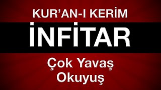 İnfitar suresi tecvitli en yavaş kuran hatmi 30. cüz