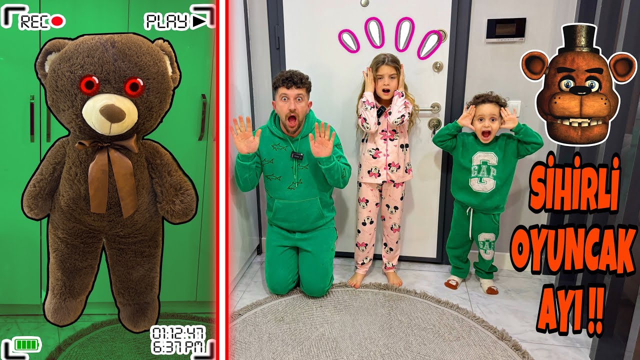 KUZEY ELİF BU AYICIK CANLANDI !! SİHİRLİ Mİ ??