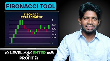 Fibonacci Retracement Trading Strategy Explained | Smart Entry & Exit Points Telugu
