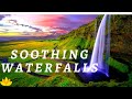 Soothing waterfalls relaxing your mind deep calmness 4k uniq healing