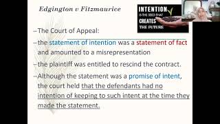 Misrepresentation Part 1
