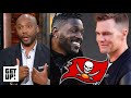 Louis Riddick "on fire" Buccaneers vs Giants Week 8 with Brady & Antonio Brown as new attack weapon