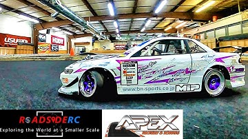 RC Drift Night!  Sakura D5S | Yokomo YD2 | MST RMX | Usukani PDS
