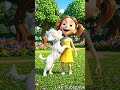 Cute Puppy Surprise 🐶💖 Funny Cartoon Moment #cartoon #animation #cartoonshorts #kidscartoon #cat