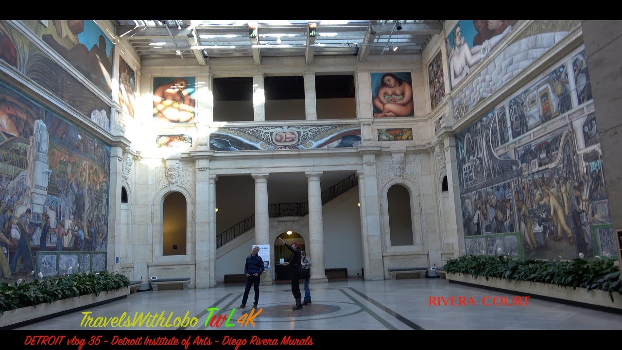 Detroit Industry Murals Diego Rivera Controversial To Epic Youtube
