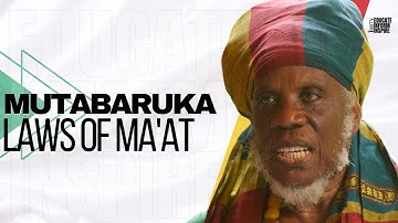 Mutabaruka Talks 42 Principles Of Ma