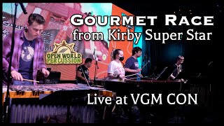 Gourmet Race - Kirby Super Star (Percussion Cover) | Open World Percussion - LIVE at VGM CON 2024