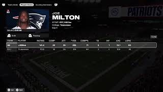 Jets franchise - wk11 vs Patriots