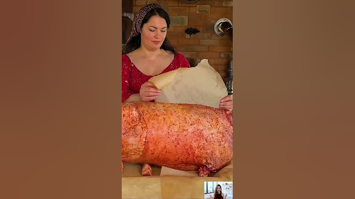 The stuffed lamb is roasted to perfection in the oven #cooking #seafoodboil