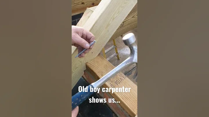 Old boy carpenter shows us... #carpenter #fyp #construction - DayDayNews