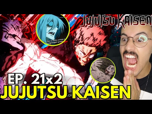 ITADORI E TODOU VS MAHITO  QUE LUTA ÉPICA!!! - React Jujutsu Kaisen EP 20  temporada 2 