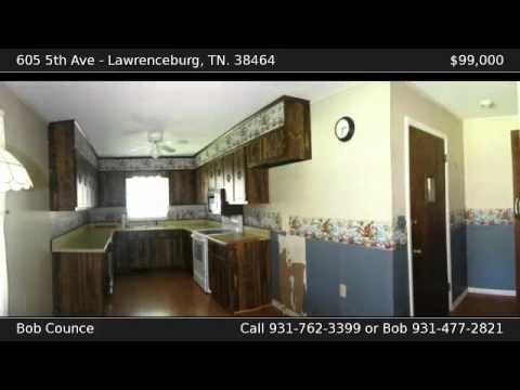 605 5th Ave, Lawrenceburg, TN home video tour