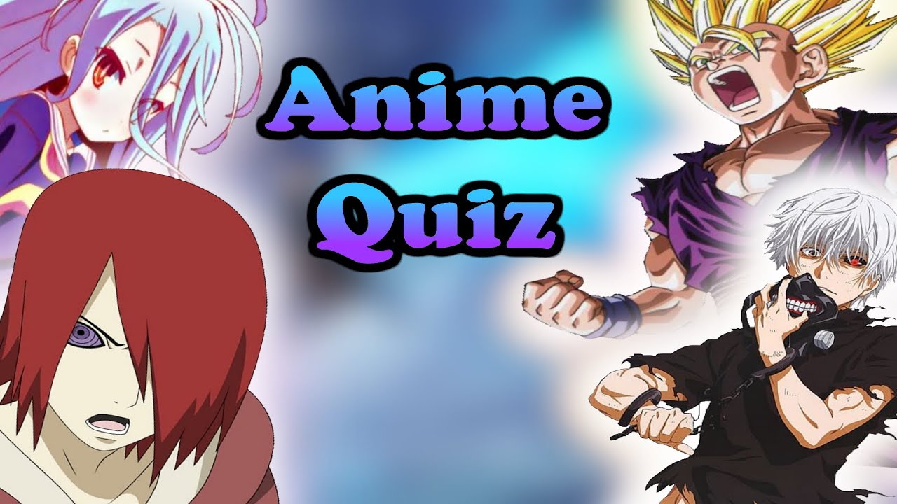 Anime Character Quiz [Detail Quiz] 2 YouTube
