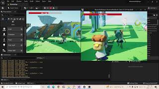 221119 Project : HUD Widget Display And Reflect Damage Effect