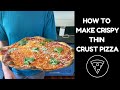 How To Make Ultra-Thin Crispy Pizza In A Home Oven Pizza Class