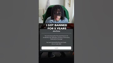 I GOT BANNED FOR 5 YEARS #roblox #fightinaschool