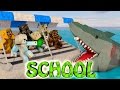 Minecraft School | Military School of Mods - Jaws Shark Attack! (Jaws, Sharks, Great White)