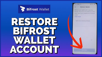 How to Restore Bifrost Wallet Account 2023?