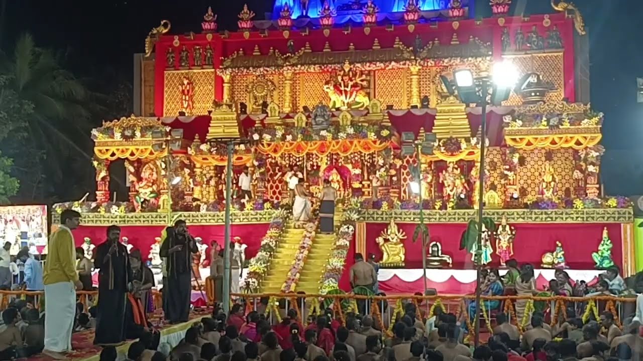 Challapalli (Krishna district) | Dappu Srinu Ayyappa Bhajana