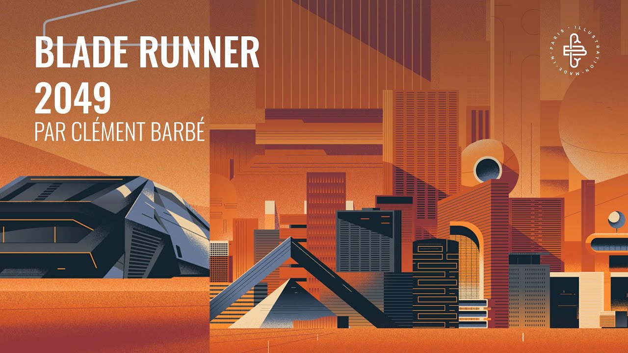 Blade Runner 2049 Fan art - Process
