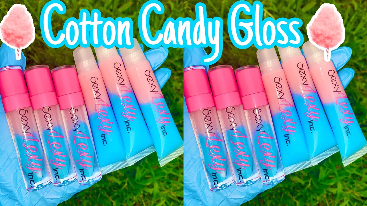 HOW TO MAKE COTTON CANDY LIP GLOSS!!