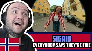 🇳🇴 Sigrid - Everybody Says They're Fine (up close) (Visualiser) |  TEACHER PAUL REACTS