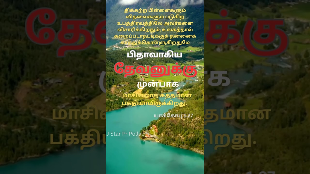 தினசரி புனித வார்த்தைகள் ( Daily Holy Words)