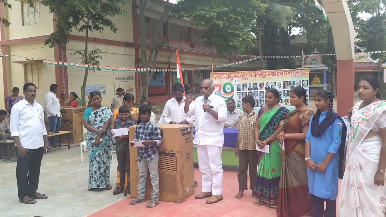 ZPHS EDLAPALLI Independence day celebrations 
