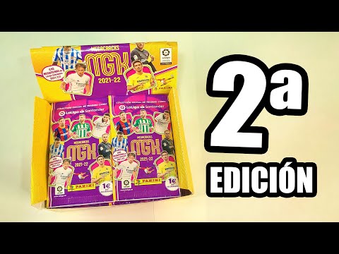 ¡CAJA COMPLETA! | SEGUNDA EDICIÓN de MEGACRACKS 2021-22 | Unboxing