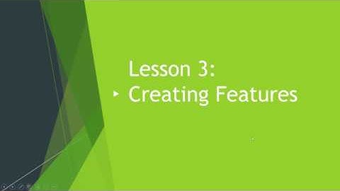 QGIS 3.10 BASICS - Lesson 3 - Creating Features