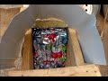 My home made aluminum can crusher