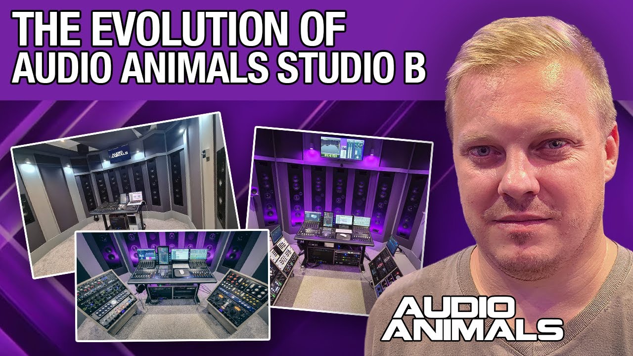 The Evolution Of Audio Animals Studio B - YouTube