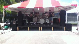 Booty Call performing  walk the line at the Pirate Fest 2011 in Punta Gorda