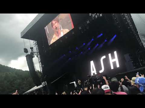 Ash ♪Girl From Mars @Fuji Rock Festival, 28 July 2018