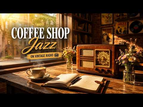 Vintage Coffee Shop Radio | Smooth Jazz to Unwind & Relax