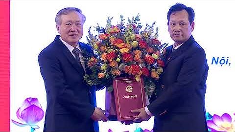 Trao Quyết định bổ nhiệm Phó Chánh án TANDTC