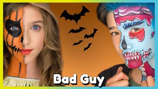 Bad Guy - Billie Eilish, Justin Bieber [Official Music Video] | Mini Pop Kids Halloween Video