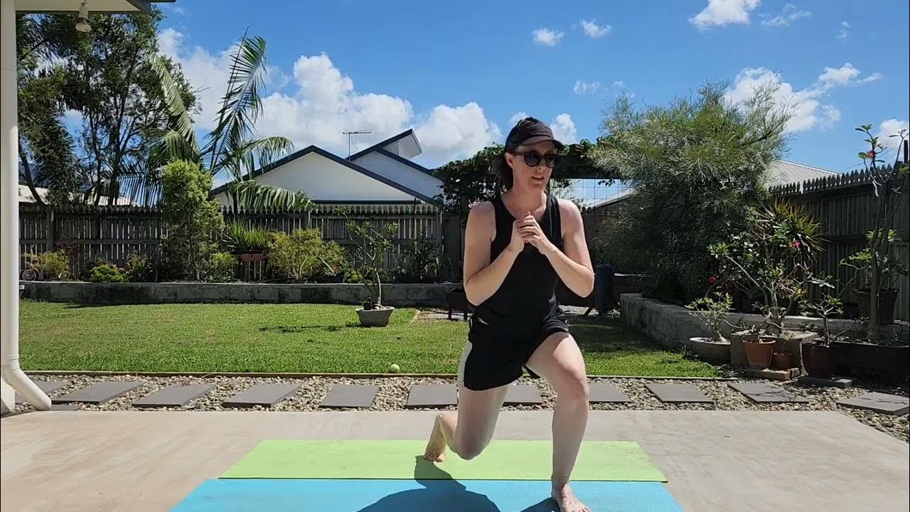 Clock Lunges Exercise Lunge Variation YouTube