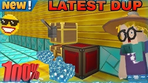 Blockman go skyblock DUPLICATE GLITCH | new duplication glitch SKYBLOCK bmgo