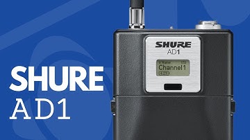 Shure AD1 Transmitter Basic Overview with Ross Hornbuckle