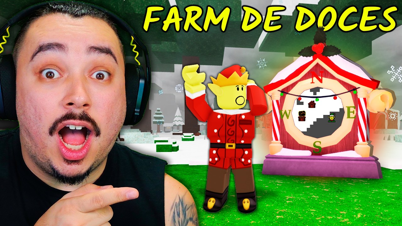 AGORA FICOU MAIS FÁCIL FARMAR O EVENTO DE NATAL COM OS ELFOS!! | 99 NOITES NA FLORESTA - ROBLOX